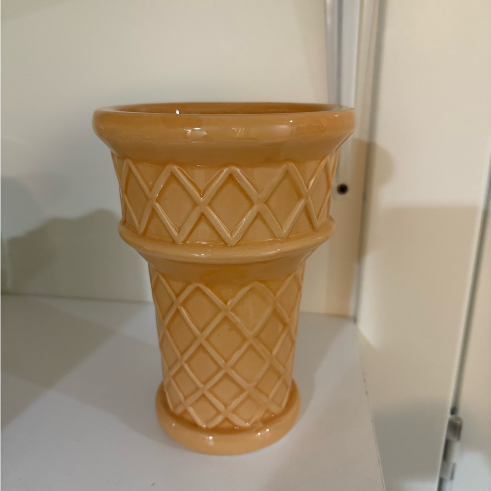 Ice Cream Cone Vase